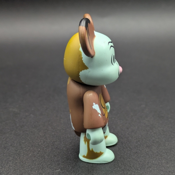 2006 Qee Ox Op Series 3 GARY TAXALI Poof 2.5" Art Toy2r FIGURE w/ Sticker Lot - Picture 3 of 8